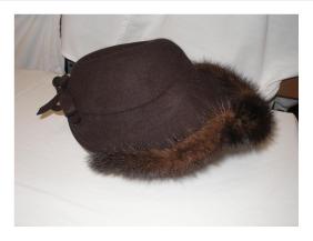 Ladies' fur hat 1920s